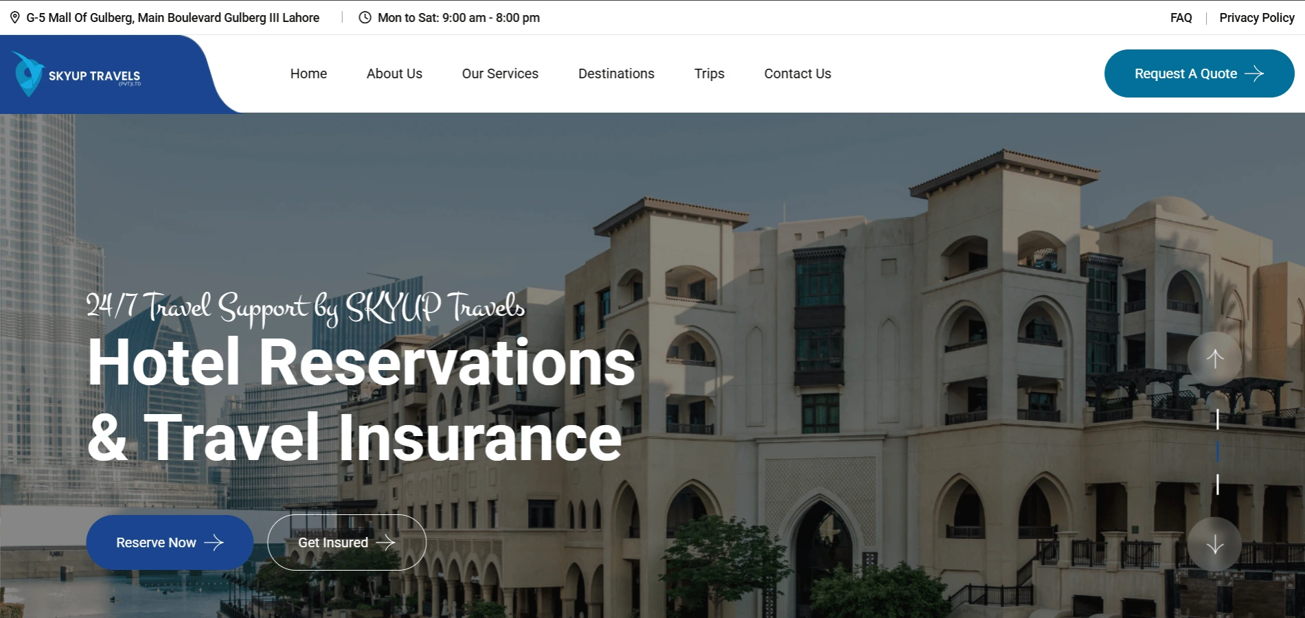 Webzo.io Web Development Services client project website portfolio image - 5